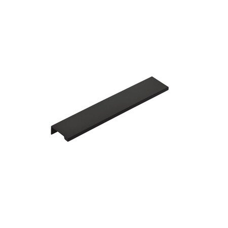 Patioplus 6 in. Center to Center Cabinet Edge Pull, Flat Black PA2046441